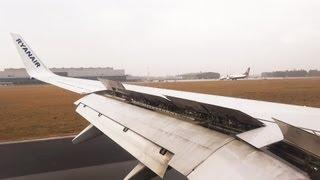 Ryanair Boeing 737 EI-DYO STN-NRN Landing at Düsseldorf Weeze Airport Niederrhein  FR3252 [1080p HD]