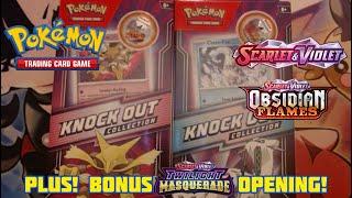 Opening new 2025 Knockout Collection boxes PLUS a single Twilight Masquerade sleeved booster pack!