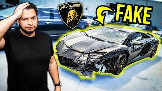 I Found A FAKE Lamborghini Aventador SV At The Junkyard...And I'm Buying It