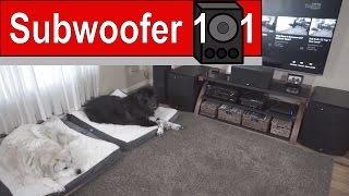 Dual Subwoofers w/ a 7.1 AVR Single Subwoofer Output (5.1)