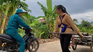 A Kind Man Helps a Single Mother Build a Fence to Protect Her Small Home