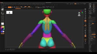 2022 Character Blockout - Part 9 - Zremesh Part, Remesh by Union, & ZRemesh the Entire Mesh
