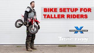 Tall rider? How to set up your dirt bike︱Cross Training Enduro