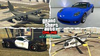 ALL DRIPFEED CARS & UNRELEASED VEHICLES (GTA Online: Agents Of Sabotage)