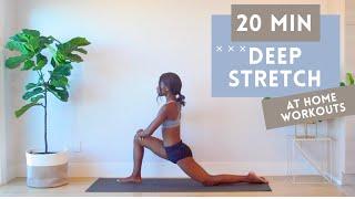 20 MINUTE FULL BODY POST WORKOUT FLEXIBILITY STRETCH | LOWER BODY FOCUS | Hips + Glutes Sore Muscles