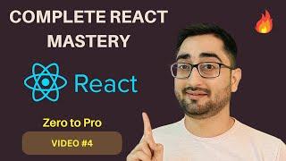 #03 Components and Props with Project | Become Full Stack Backend Developer | React Series