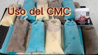 Como utilizar el CMC en HELADOS con Base de LECHE