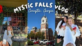 Going to Mystic Falls - Travel Vlog - The Vampire Diaries Town - Covington, Georgia