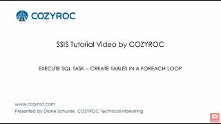 Execute SQL task  - SSIS tutorial For Beginners by COZYROC