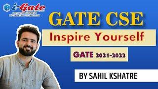 "Inspire Yourself for GATE "  with Sahil Kshatre | i-Gate Raipur