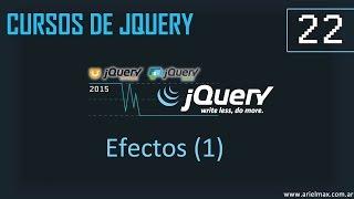 22 Cursos de JQuery - efectos 1