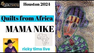 Ricky Tims LIVE - "Tales from Africa" Exhibit - Nike Okundaye