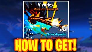 HOW TO GET VIVOLTEX SHOWCASE In CREATURES OF SONARIA! Roblox