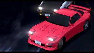 M.O.V.E vs Takumi (red FD vs AE86) upscaled to 1080p | kriszMOTO