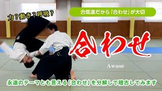 眼目を分けて稽古してみる「合わせ」#合気道 #aikido