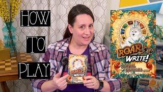 Roar and Write! How to Play