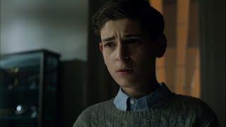 56. Gotham (s2e8).  Galavan proposes to buy the shares Bruce controlled in his company.