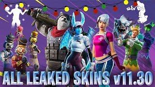 *NEW* Fortnite Christmas Skins CATTUS (THE DEVOURER), CODENAME ELF MINT & more! v11.30