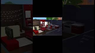 The Village Apartments | decided to try an all red studio with Apt #4 #RedStudio #Sims4Studio #Sims4