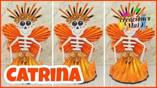 CATRINA DE LA MARIPOSA MONARCA || DIY || RECICLADA