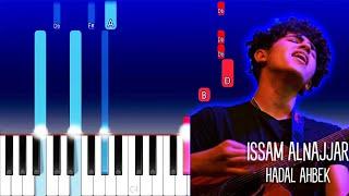 Issam Alnajjar - Hadal Ahbek (Piano Tutorial)