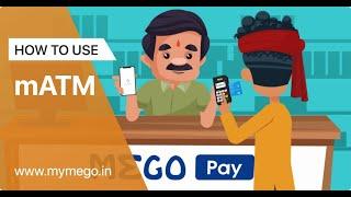 How to use Micro ATM service in MEGO PAY app