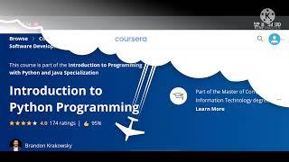 Coursera Introduction to Python Programming University of Pennsylvania |all solutions| penn