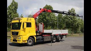 MAN TGS 26.500 6x2 crane REF: 113316