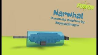 Narwhal Fusion in Creatures Tycoon