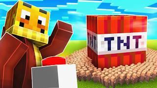 100 Minecraft Dorfbewohner gegen MEGA TNT...