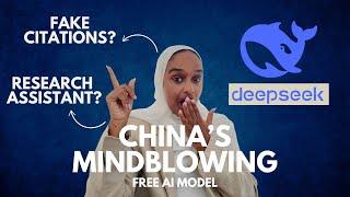 How To Use DeepSeek AI For Research - It's Terrifyingly Smart | Better Than ChatGPT?