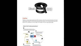 Black Hat SEO Techniques | SEO Black Hat Techniques