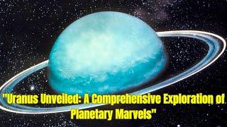 Uranus Unveiled: A Comprehensive Exploration of Planetary Marvels