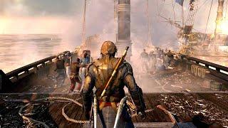 Assassin's Creed 4 Black Flag - Mayan Assassin Brutal Combat, Hidden Blade Kills & Free Roam