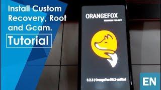 How to install Custom Recovery Orange Fox ,Root and Gcam on Xiaomi Redmi 5 Plus - Eng