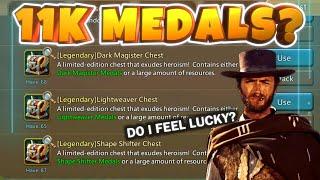 I'm Back! Can I Get Lucky With 11K Medals?