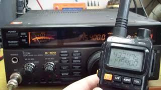 ICOM IC-820 нет модуляции (modulation disappeared)