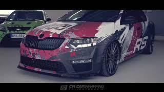 CR CarWrapping Imagefilm in Würzburg / Autofolierung, Digitaldruck, Design, Airride, libertywalk