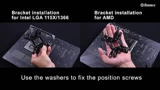 ENERMAX 101 | How to install ENERMAX LIQMAX III RGB Liquid CPU Cooler?