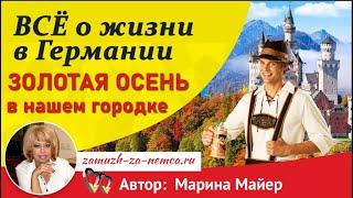 ГЕРМАНИЯ. Красота золотой осени в нашем городке Lichtenstein/Всё о жизни в Германии #замужзанемца