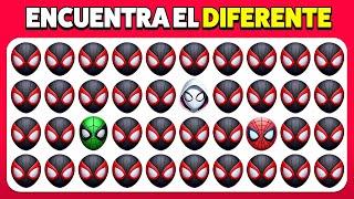 Encuentra el Emoji Diferente - Juego de Marvel Spider-Man 2 ‍️️️ | Quiz de Emojis