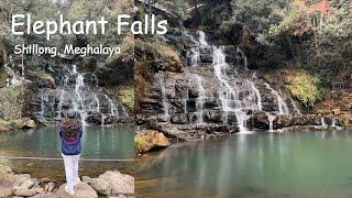 Elephant Falls | Shillong Meghalaya | All three waterfalls | Soothing Nature Video | Cinematic HD 4K