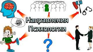 НАПРАВЛЕНИЯ (ВИДЫ) ПСИХОЛОГИИ. КАКИЕ есть направления в психологии? Клиническая, социальная, орга...