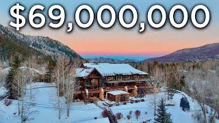 Touring a Billionaires Winter Ski Home in Aspen Colorado