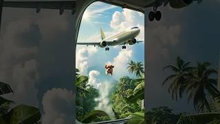 This poor dog was throwed out the airplane, Explorer rescued him!#cute #story #animals #cuteanimals
