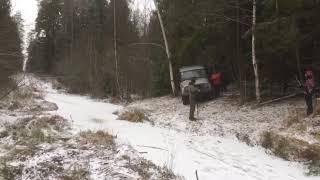 Объехал лужу по хитрому и все же не мог я не нырнуть в Деревянную лужу #Offroadmoscow