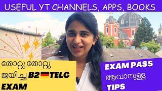 Useful Tips to pass B2 German Exam|Lesen, Hören, schreiben, Sprechen#germany #malayalam #exam