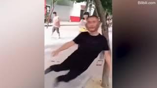 Video: Chinese hang themselves on neck traction devices in new trend