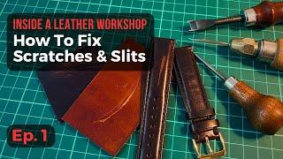 A Quick Fix – What You Can Do Against Scratches.  Caseback Leather Maintenance Episode 1