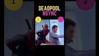 Deadpool   vs NSYNC  Bye Bye Bye Challenge Rate 1 or 2 #tiktok #dance #deadpool #fyp